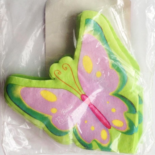 Barbie Fairytopia butterfly beverage napkins (16 ct)