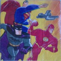 Justice League lunch napkins (16 ct)