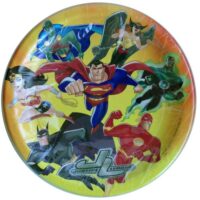 Justice League lunch plates (8 ct)