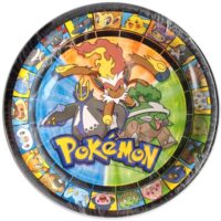 Pokemon (Diamond & Pearl) lunch plates (8 ct)