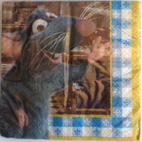 Ratatouille beverage napkins (16 ct)