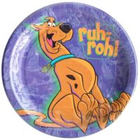 Scooby Doo Ruh-Roh lunch plates (8 ct)