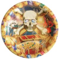 Pirate Treasure dessert plates (8 ct)