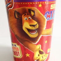 Madagascar 3  - plastic cups