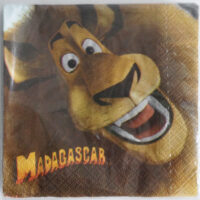 Madagascar beverage napkins (16 ct)