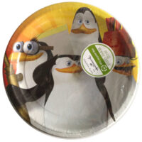 The Penguins of Madagascar  lunch plates (8 ct)