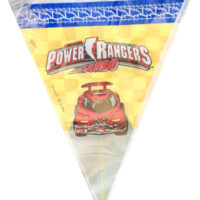Power Rangers Turbo- birthday banner