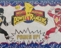 Power Rangers - birthday banner