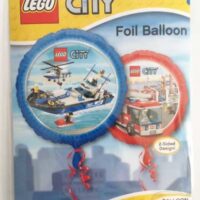 Lego City foil balloons