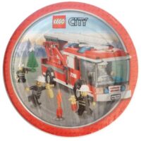 Lego City lunch plates (8 ct)