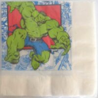 Vintage Marvel Comics lunch napkins (16 ct)