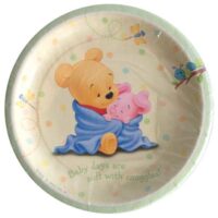 Pooh's Baby Days dessert plates (8 ct)