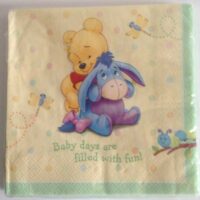 Pooh's Baby Days lunch napkins (16 ct)