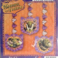 Shrek the Third - Hanging Decorations (ct 3)