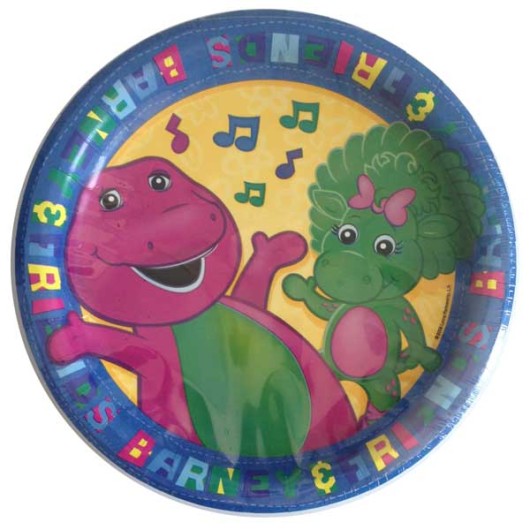 Barney-lunch-plates – iPartybox