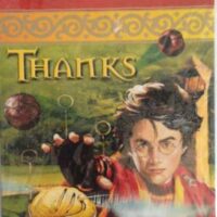 Harry Potter Literary- Thank you cards (ct 8)